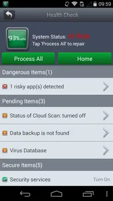 Comodo Security & Antivirus android App screenshot 5